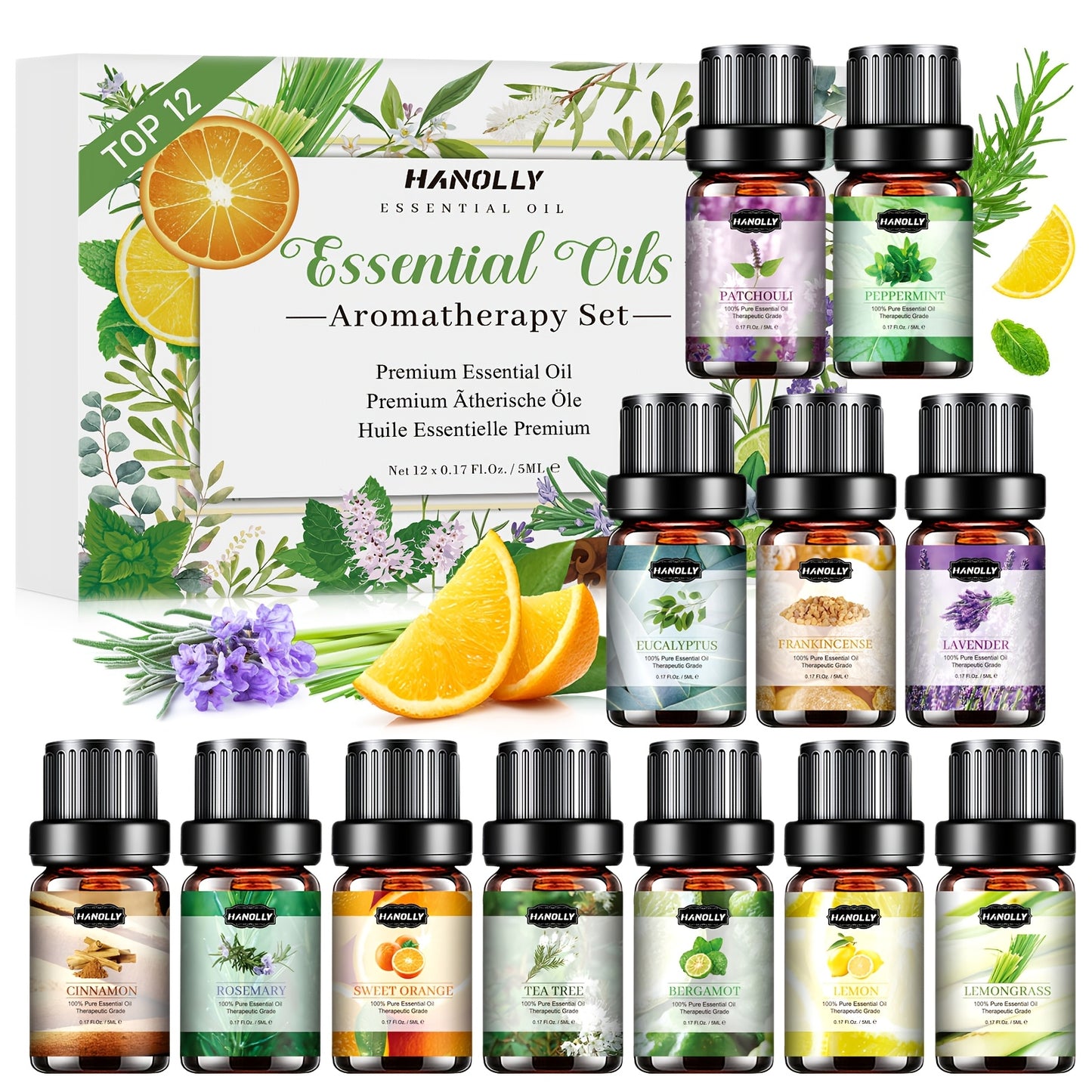 12-in-1 Essential Oils Set