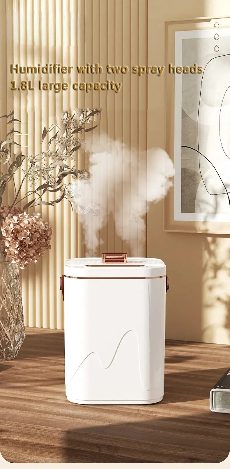 AtmosRain - Dual Nozzle Humidifier
