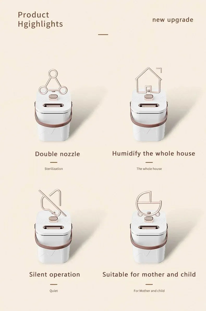 AtmosRain - Dual Nozzle Humidifier